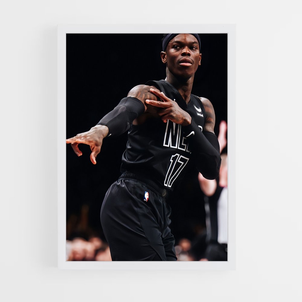 Poster Dennis schroder – affiche Basketball (vue 3)